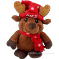 Special cute personalised cheap christmas plush toys